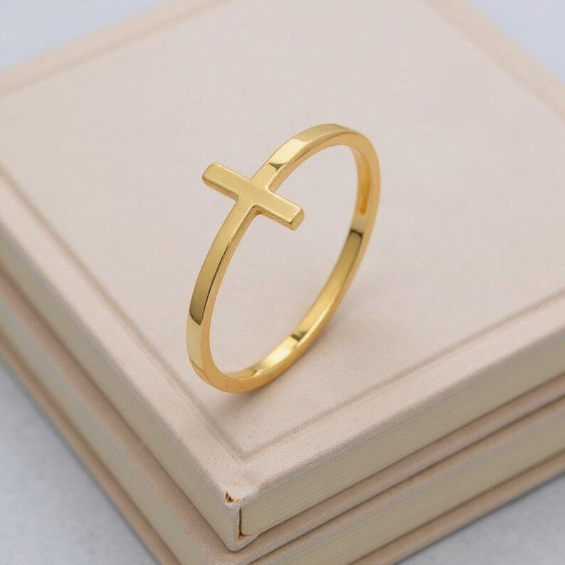 Christian Cross Ring