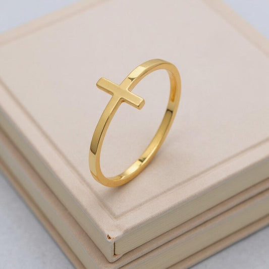 Christian Cross Ring