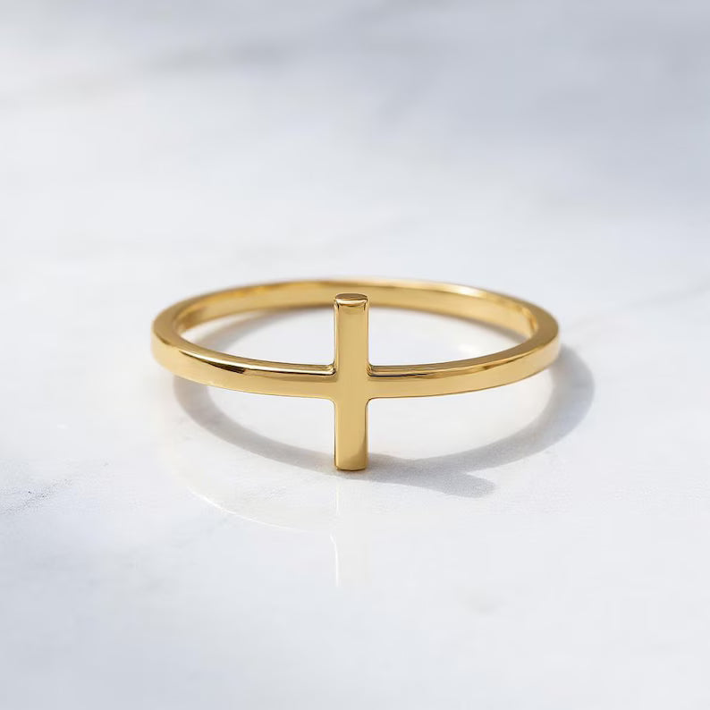 Christian Cross Ring