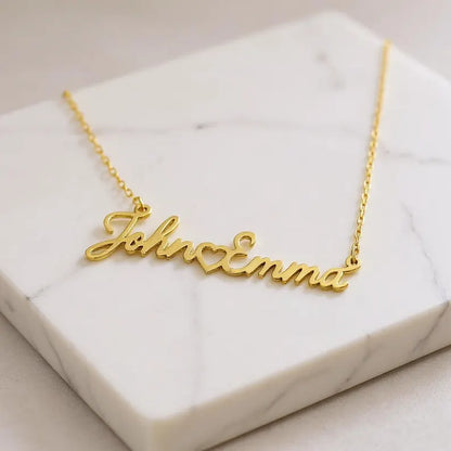 Couple Name Pendant