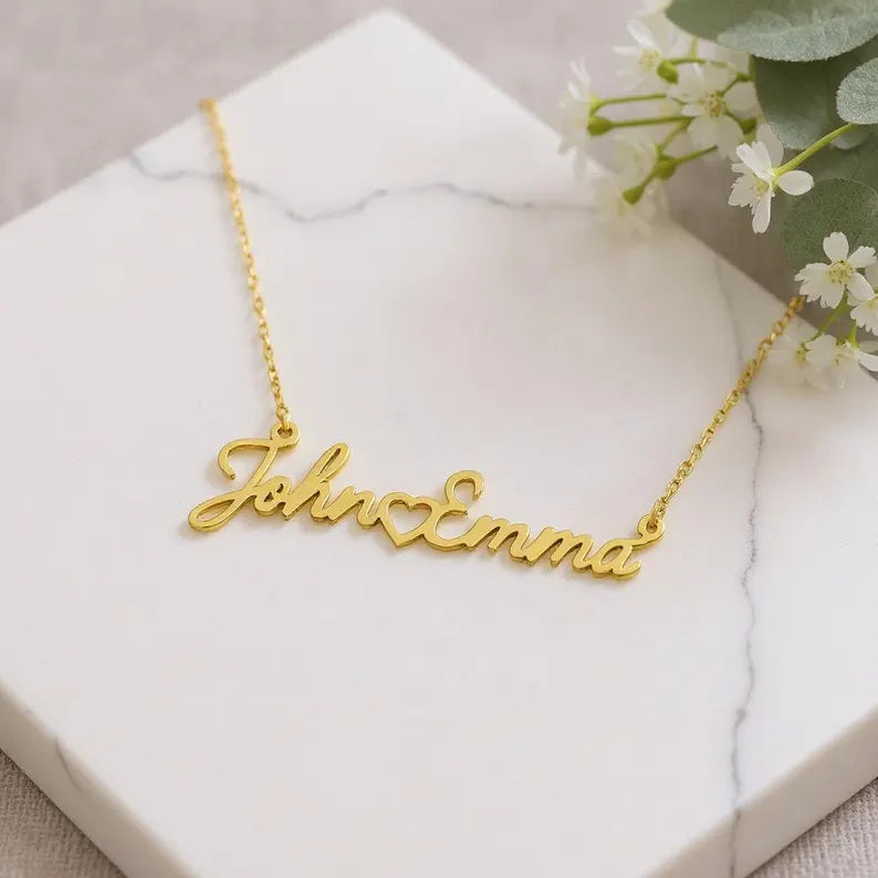 Couple Name Pendant