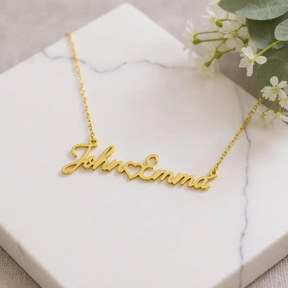 Couple Name Pendant