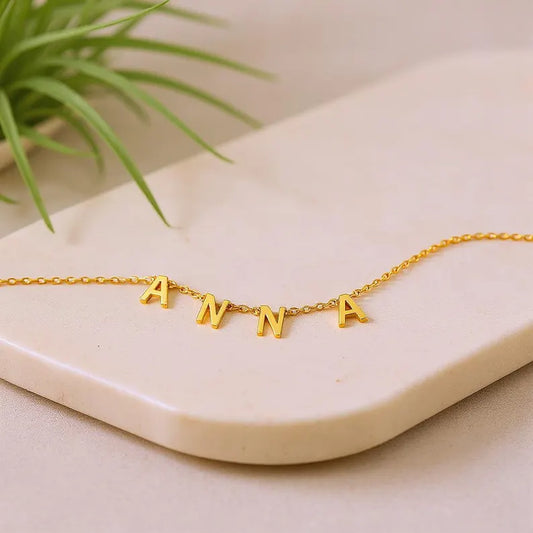 Name Letter Necklace