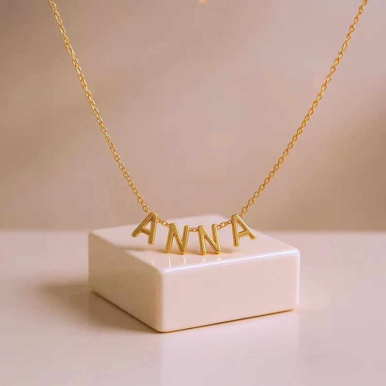 Name Letter Necklace