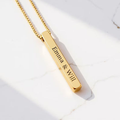 Name Bar Necklace