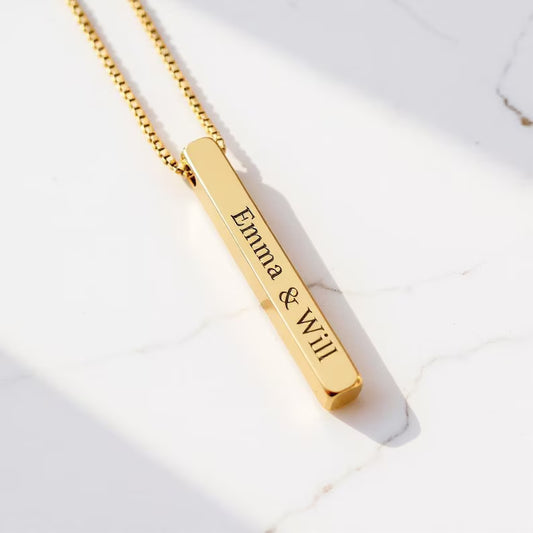 Name Bar Necklace
