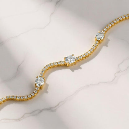 Tennis Birthstone Bracelet