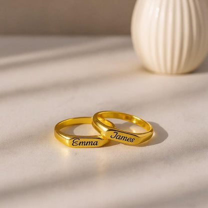 Name Personalized Ring